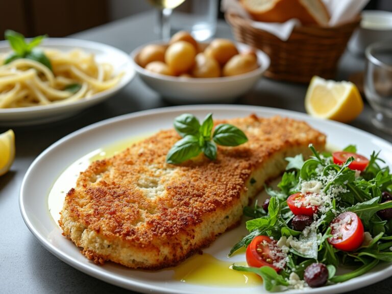 Recette pour accompagner une escalope à la milanaise