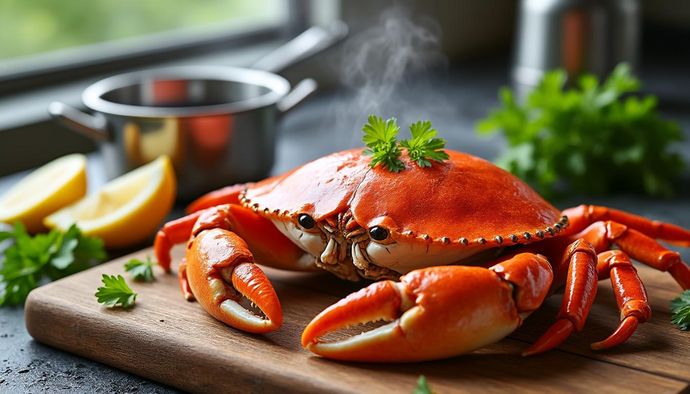 découvrez le temps de cuisson idéal pour un tourteau de 1 kg avec notre guide rapide et précis, pour une recette réussie à coup sûr.