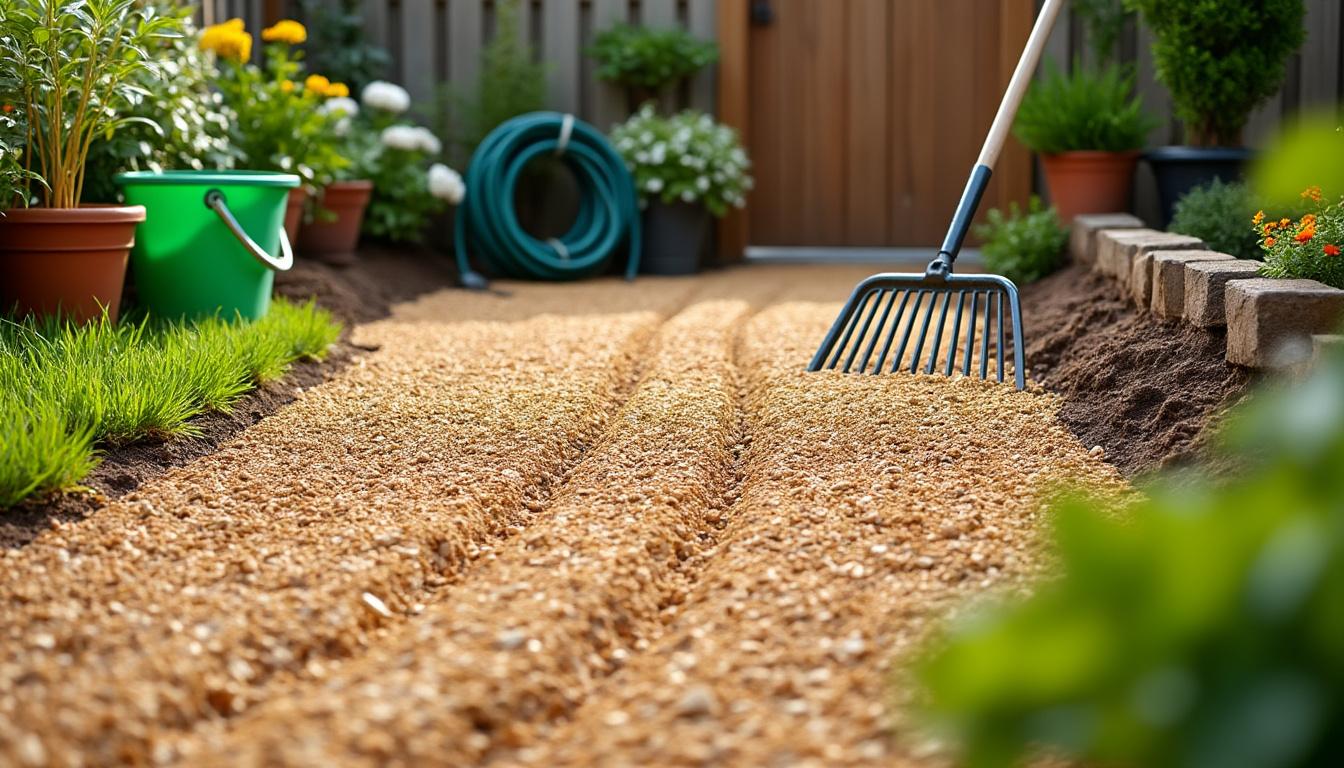 découvrez comment mettre du gravier sans décaisser grâce à notre guide facile et économique, idéal pour aménager vos extérieurs rapidement et sans travaux lourds.