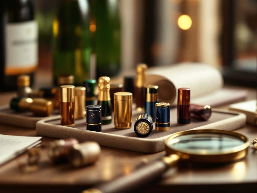 Capsules de champagne :