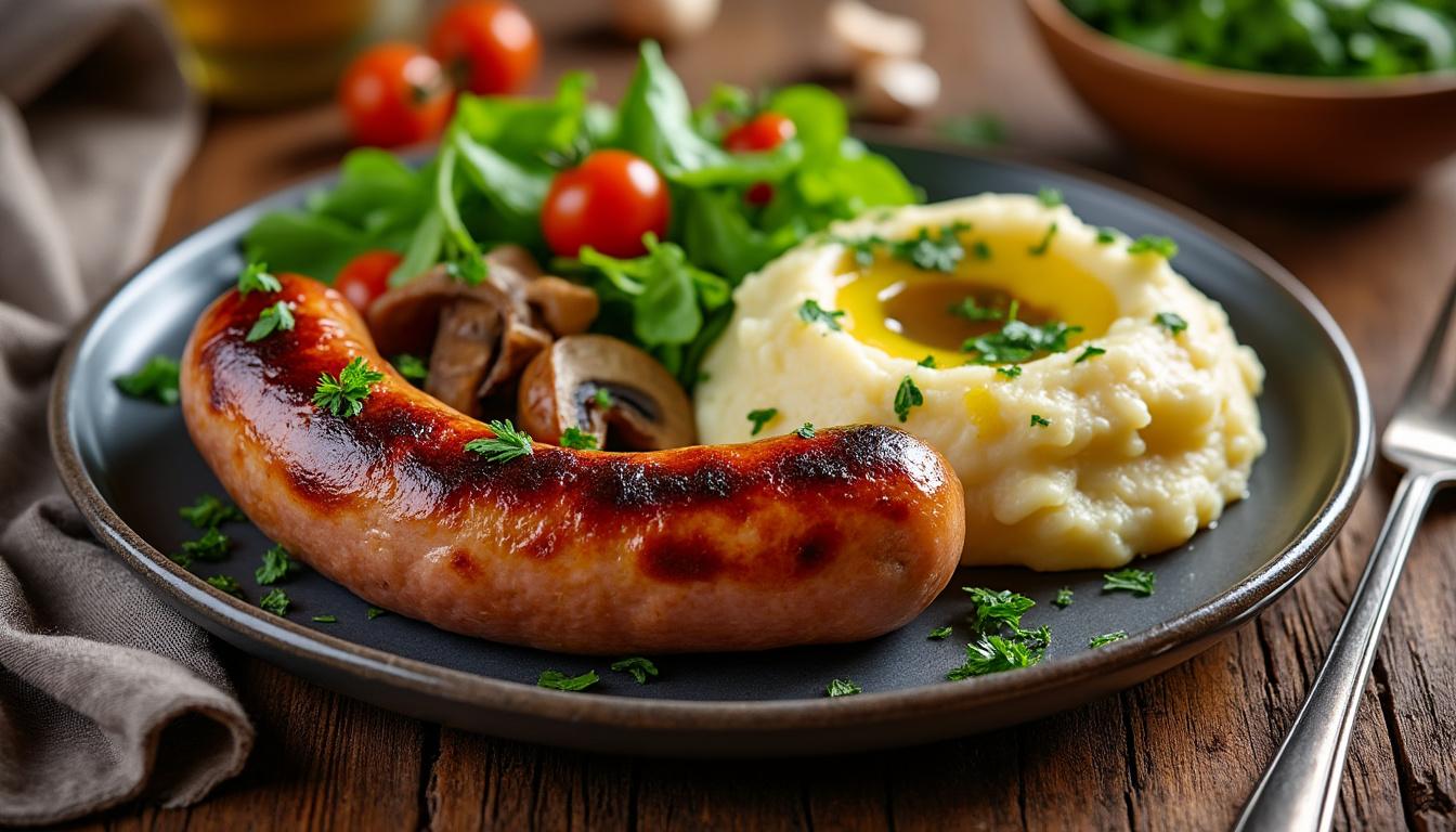 découvrez des idées simples et savoureuses d'accompagnements pour sublimer votre boudin blanc. recettes faciles à tester pour un repas gourmand et réussi.
