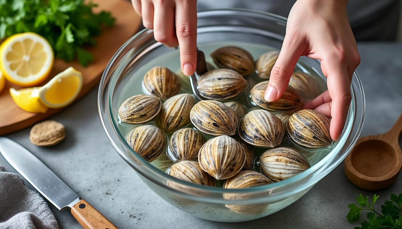 apprenez à dégorger les coques facilement et rapidement grâce à nos conseils pratiques pour des fruits de mer savoureux et bien préparés.