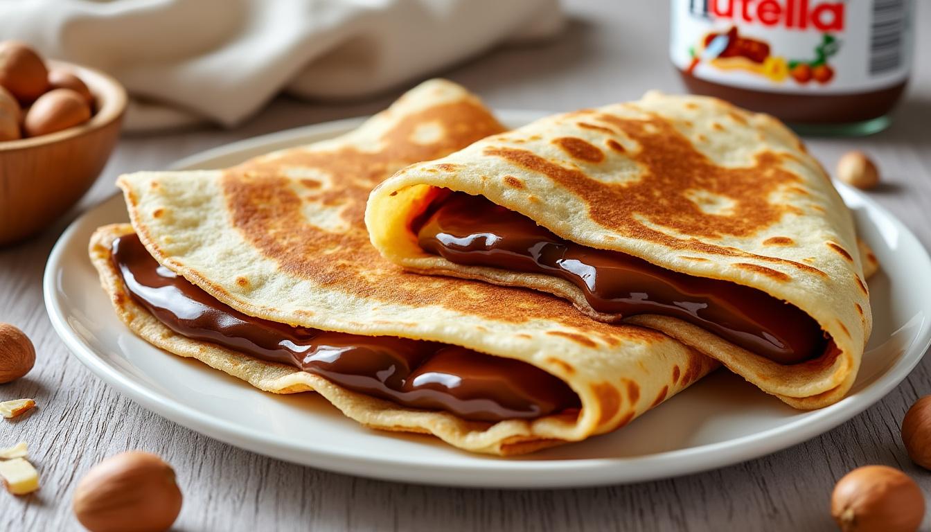 découvrez combien de calories contient réellement une crêpe au nutella et apprenez à apprécier ce délice tout en maîtrisant votre apport calorique.