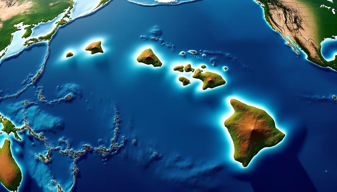 découvrez la localisation précise d'hawaii sur la carte du monde ainsi que des informations clés sur cet archipel unique du pacifique.