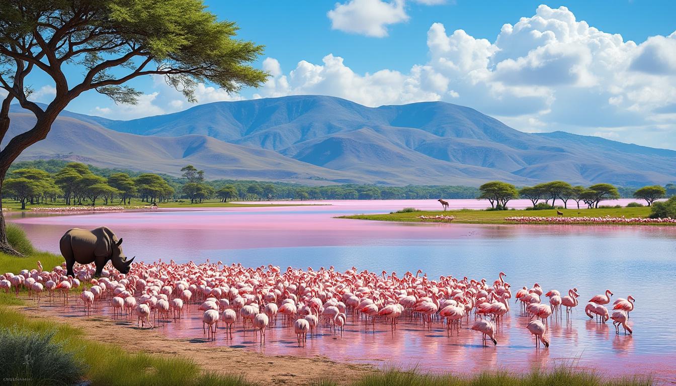 découvrez le lac nakuru grâce à notre guide complet pour visiter et explorer ce site naturel unique, ses paysages magnifiques, sa faune exceptionnelle et ses activités incontournables.
