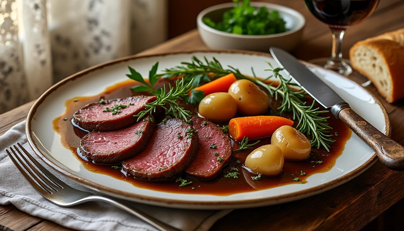découvrez notre recette traditionnelle facile de langue de bœuf façon grand-mère, un plat savoureux et authentique à préparer en toute simplicité.