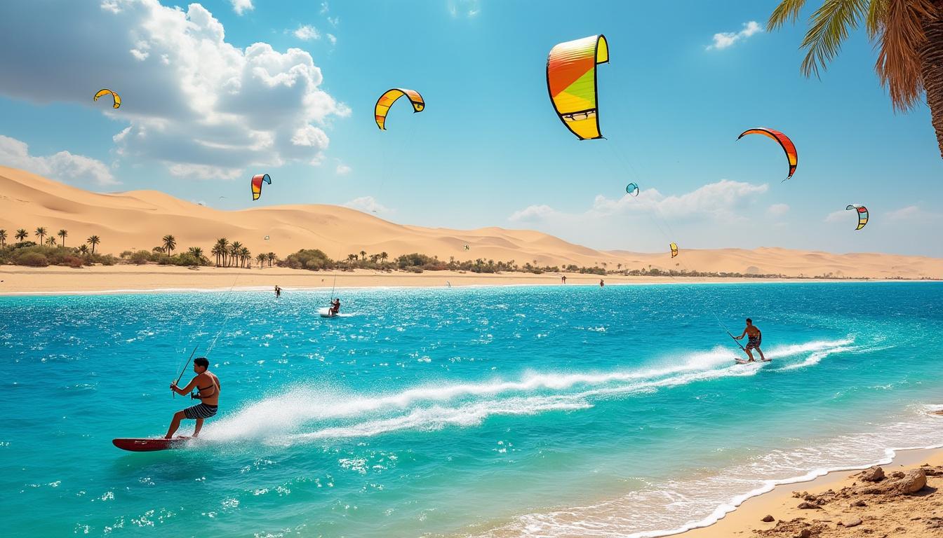 découvrez le guide complet des meilleurs spots de kitesurf en égypte pour 2025. spots air egypt vous offre toutes les informations essentielles pour profiter pleinement de votre expérience kitesurf.