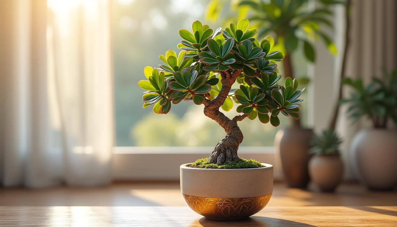 découvrez la signification de l'arbre de jade, symbole de chance, de prospérité et d'énergie positive pour harmoniser votre intérieur.