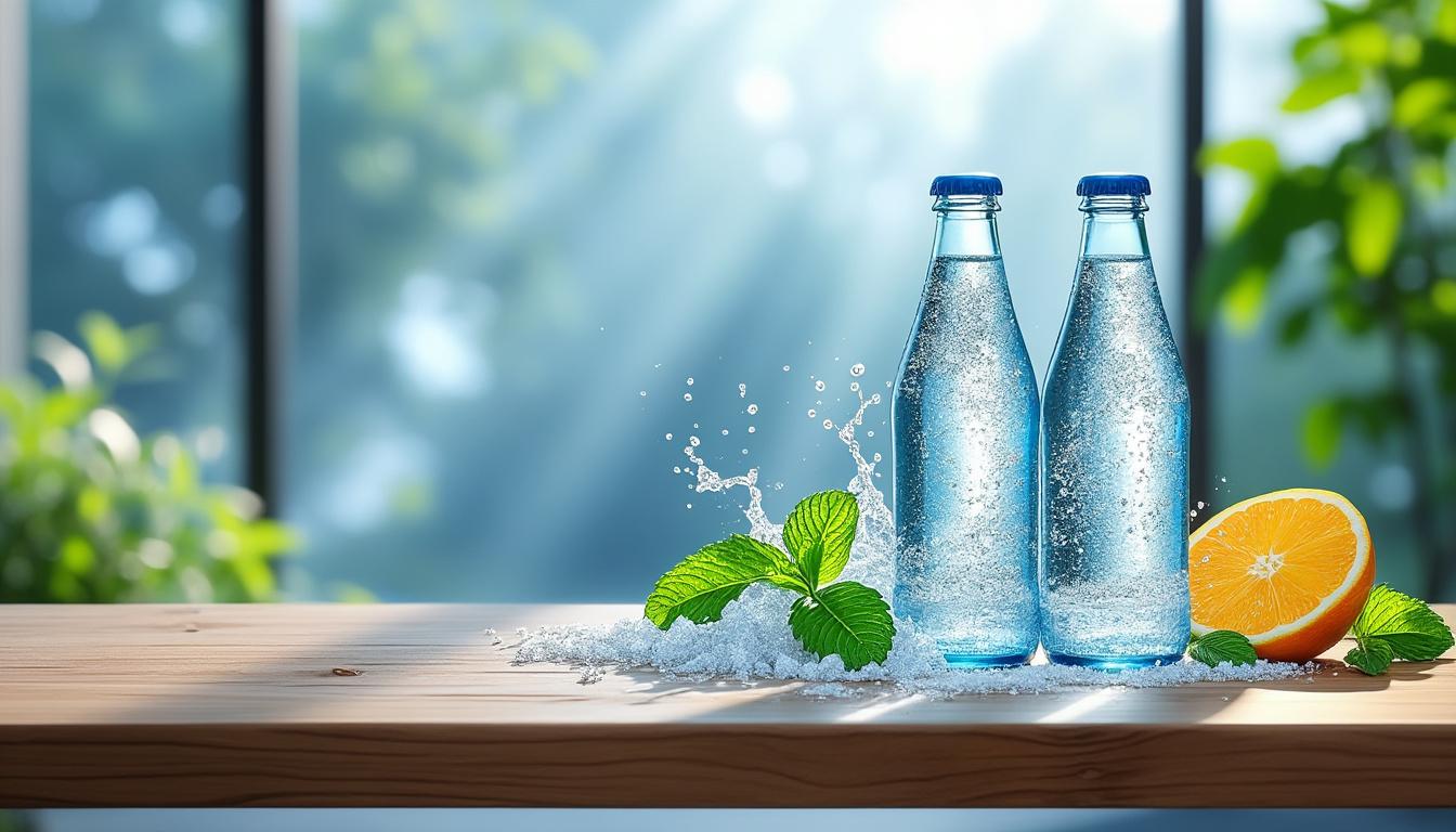 découvrez notre guide 2025 pour choisir l'eau gazeuse la moins salée, avec un classement des meilleures marques pour une hydratation saine et légère.