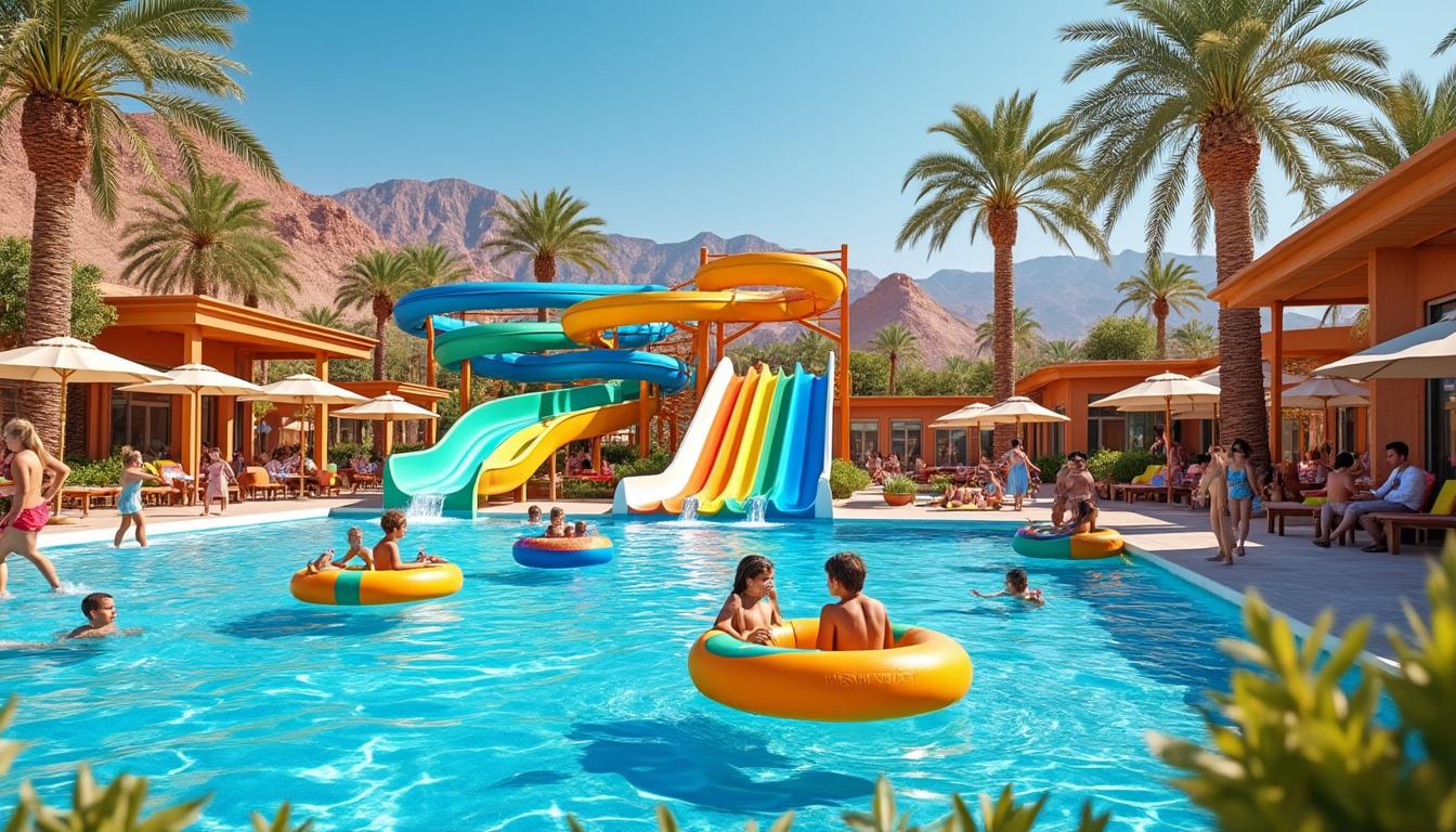 découvrez le parc aquatique de marrakech avec ses toboggans excitants, piscines rafraîchissantes et activités adaptées à toute la famille pour une journée inoubliable.