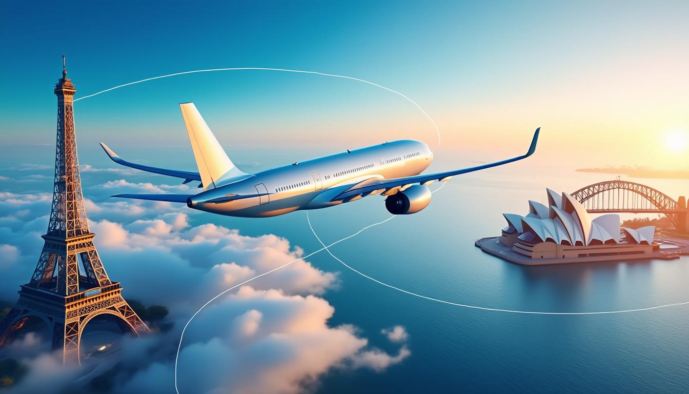 découvrez la durée du vol paris sydney, les escales possibles et des conseils pratiques pour un voyage réussi entre ces deux grandes villes.
