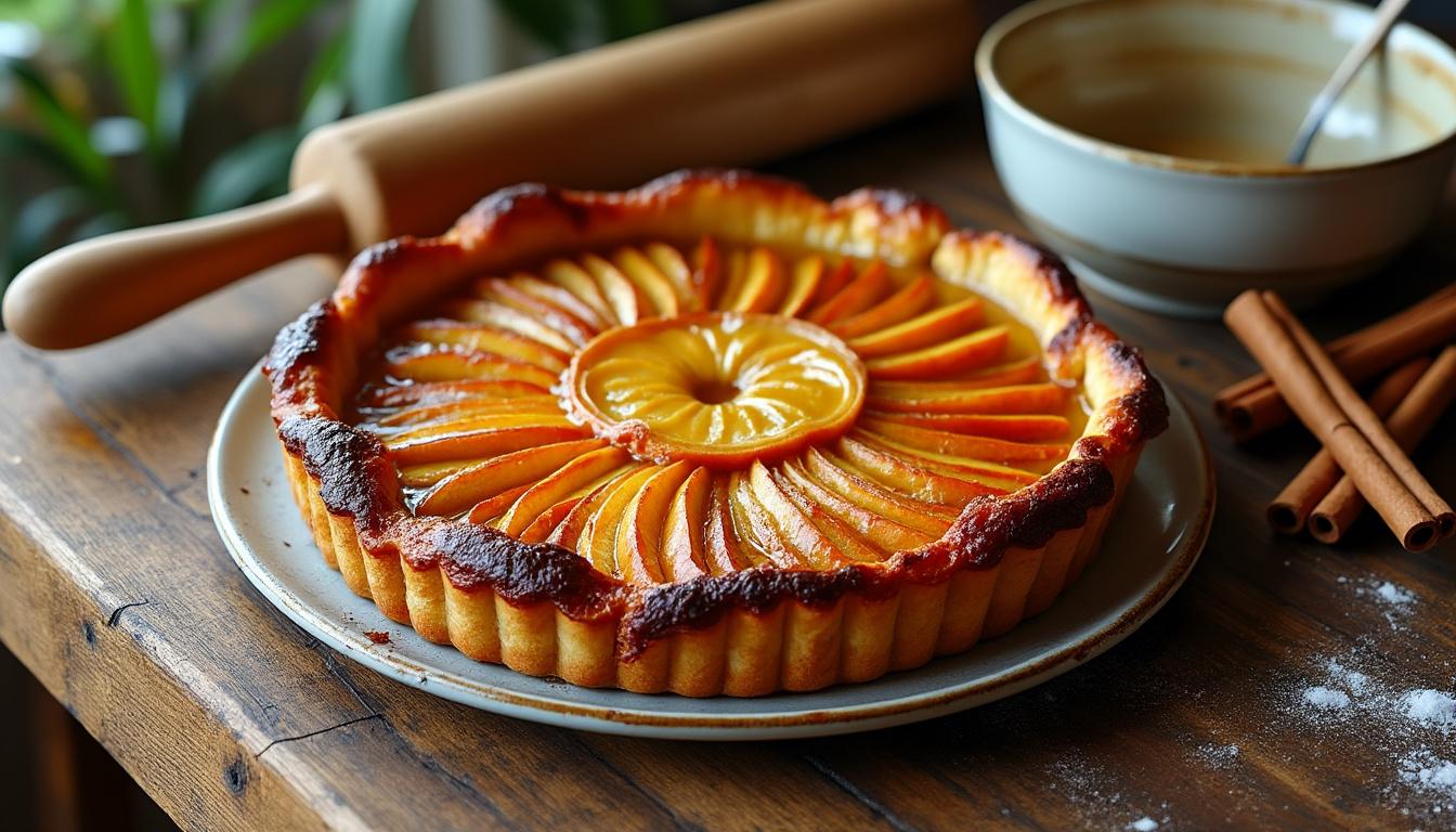 découvrez la recette authentique de la tarte tatin de grand-mère, simple et rapide à réaliser pour un dessert traditionnel et savoureux.