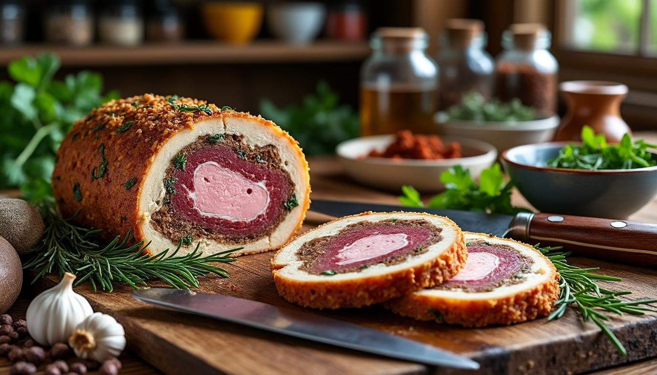 découvrez la recette traditionnelle de la terrine de campagne charcutier, accompagnée d'astuces pour réussir ce classique de la charcuterie maison.