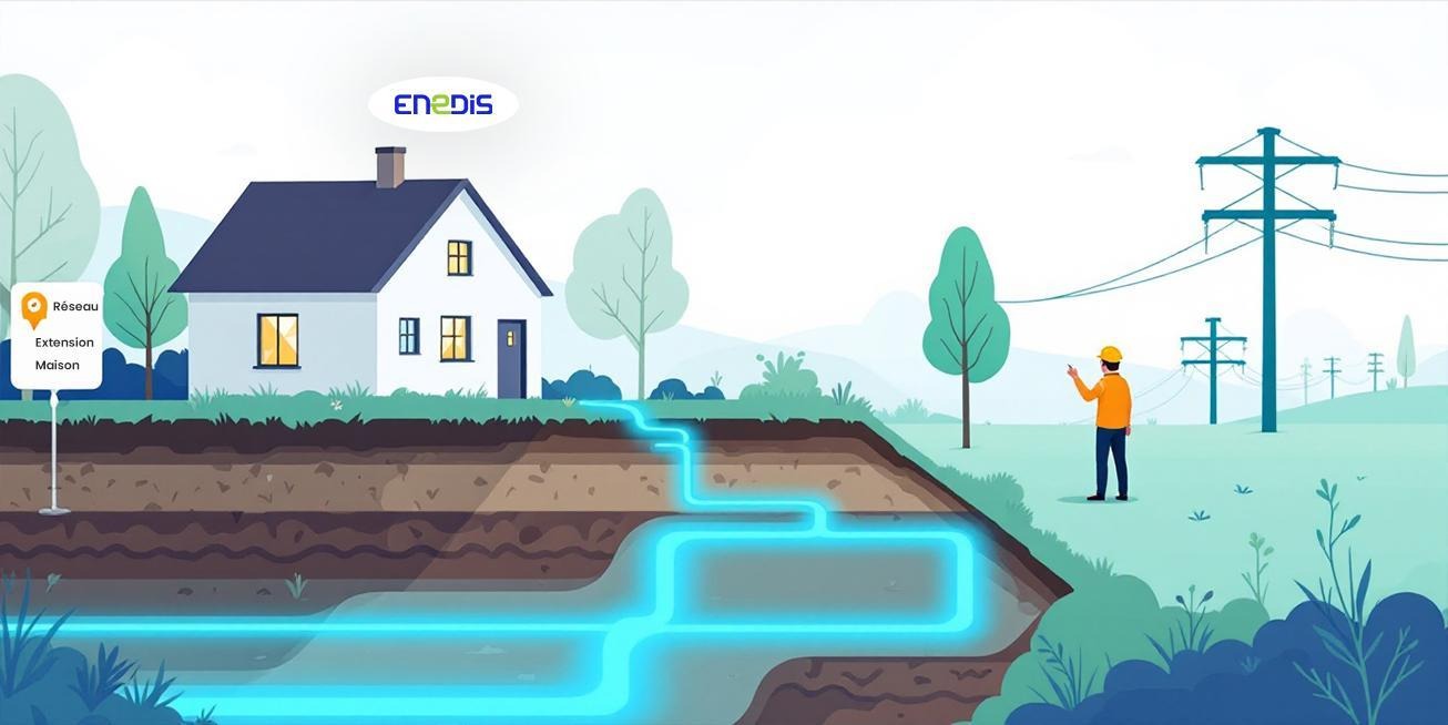 Comment gérer le raccordement lorsque votre terrain est éloigné du réseau existant ?