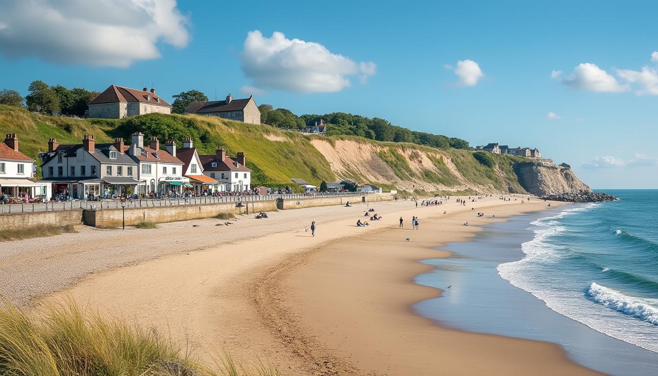 découvrez asnelles en normandie, une charmante station balnéaire réputée pour sa plage historique, idéale pour des vacances entre détente, patrimoine et nature.