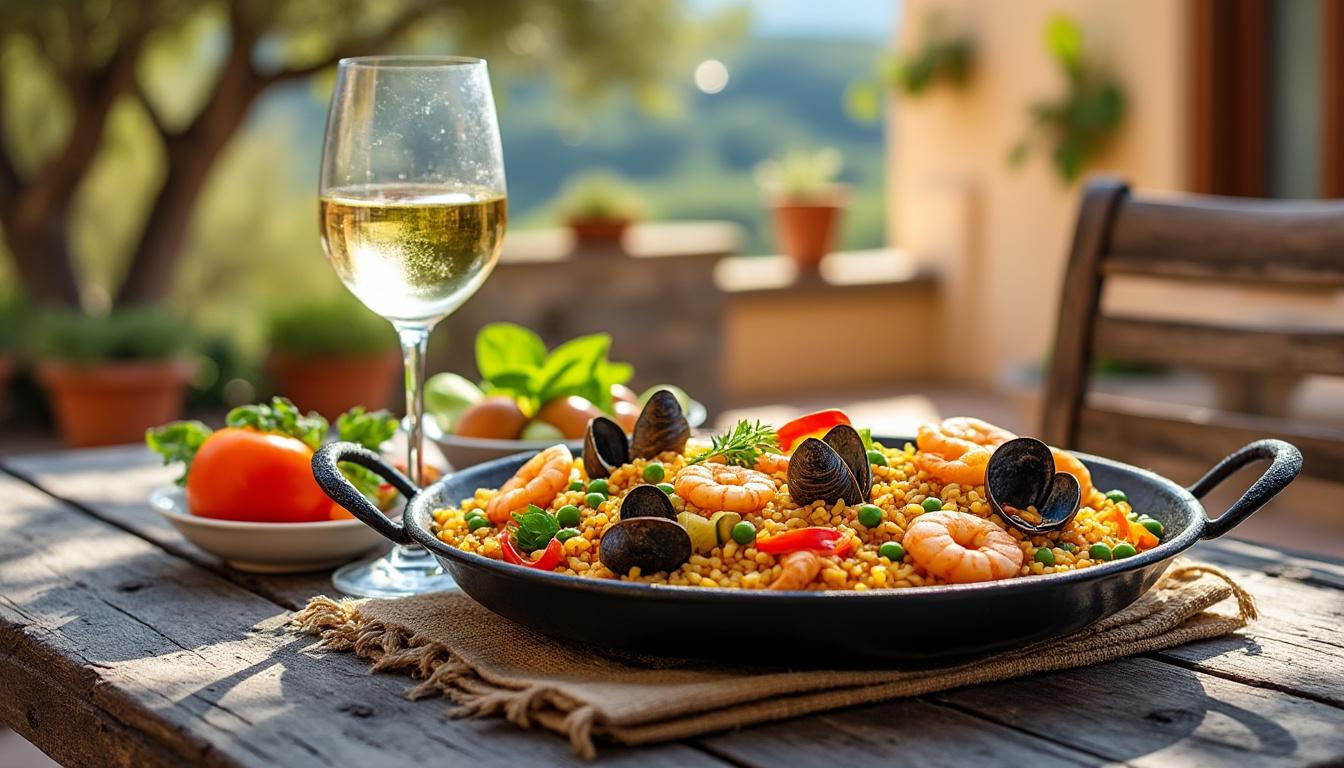 découvrez quel vin choisir pour accompagner parfaitement votre paella et sublimer ce plat typique espagnol. conseils et accords mets-vins pour une dégustation réussie.