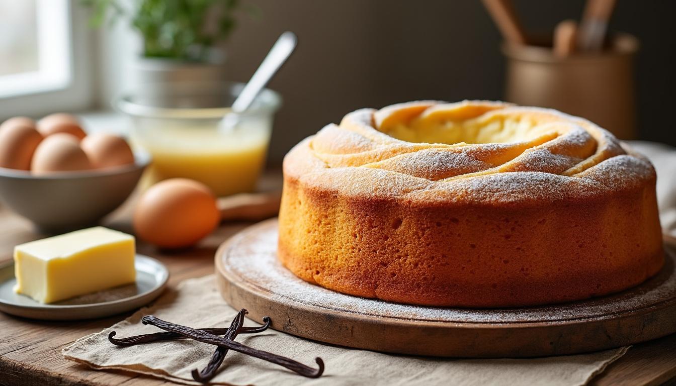 découvrez la recette facile et moelleuse du molly cake à la vanille de cyril lignac, idéale pour réussir vos gâteaux gourmands en toute simplicité.