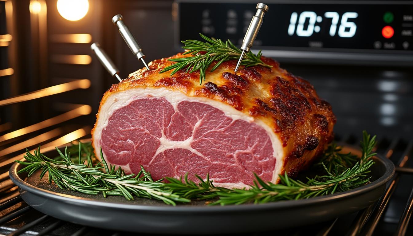 découvrez le temps de cuisson idéal pour un rôti de veau au four en fonction de son poids et du degré de cuisson désiré, pour une viande tendre et savoureuse.