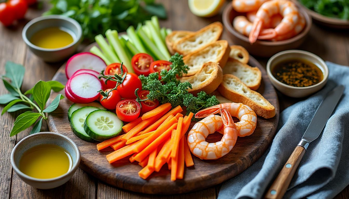 découvrez des idées d'entrées légères et des recettes faciles pour accompagner un aïoli et surprendre vos invités dès le début du repas.