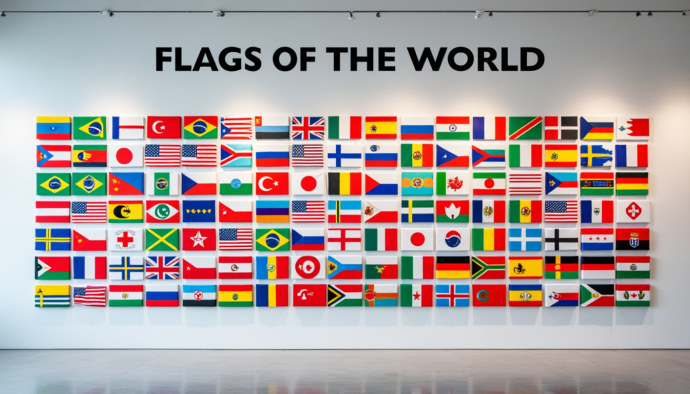 découvrez tous les drapeaux du monde classés par ordre alphabétique complet pour explorer facilement les symboles nationaux de chaque pays.