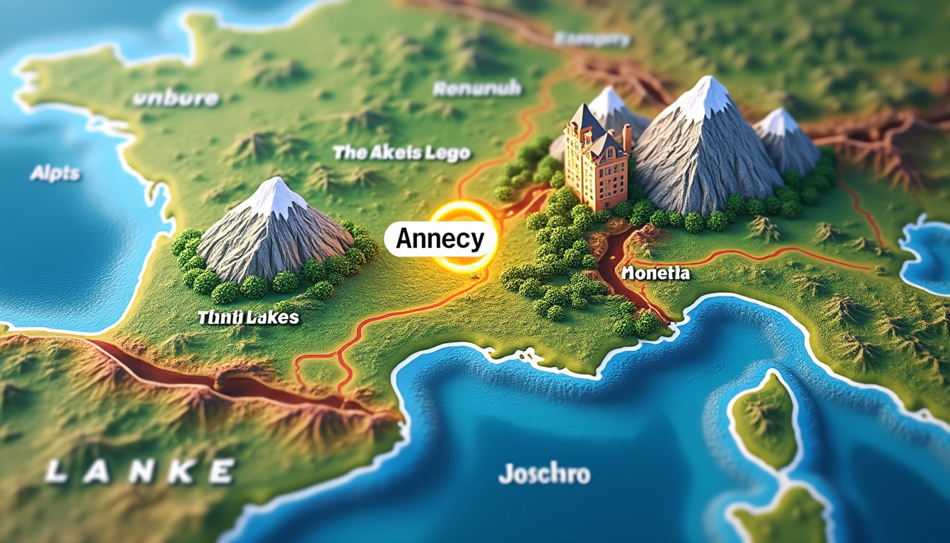 découvrez annecy sur la carte de france : sa localisation exacte, ses informations clés, et tout ce qu'il faut savoir pour mieux connaître cette charmante ville.