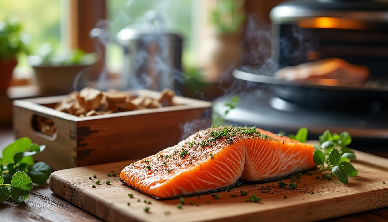 apprenez à fumer du saumon maison facilement grâce à notre méthode simple et efficace, pour un goût savoureux et authentique à la portée de tous.