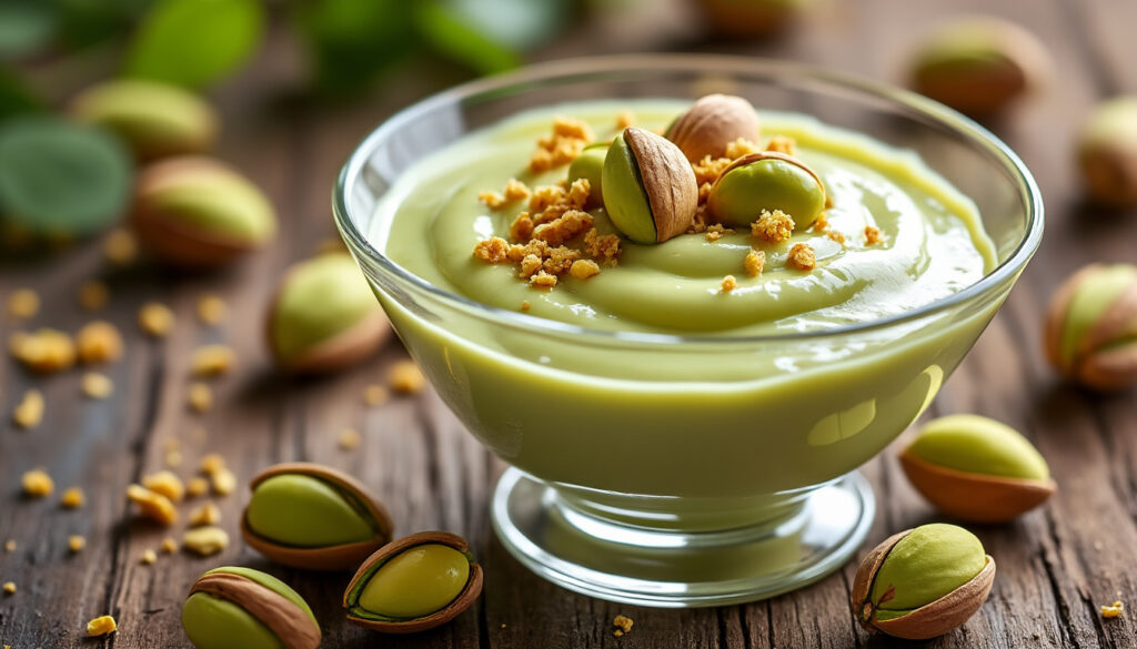 découvrez notre recette facile et onctueuse de crémeux pistache, parfaite pour un dessert gourmand et raffiné. un vrai délice à savourer en toute simplicité !