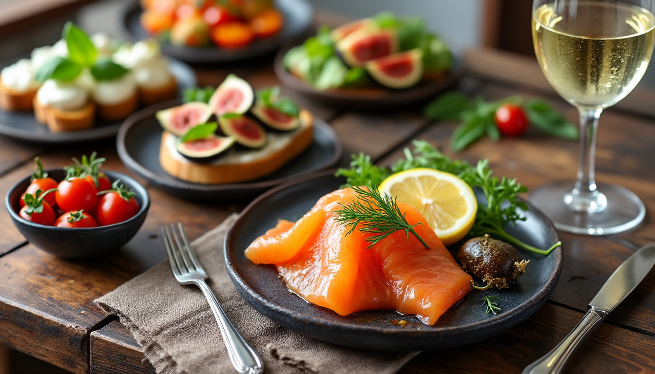 découvrez des recettes rapides et élégantes pour une entrée facile qui impressionnera vos invités en un rien de temps.