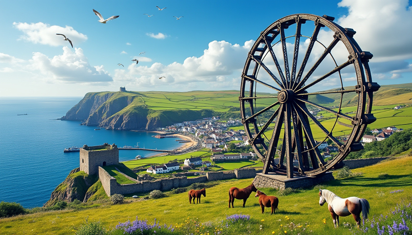 découvrez l'île de man grâce à notre guide complet : conseils de visite, sites incontournables et trésors cachés pour une expérience inoubliable.