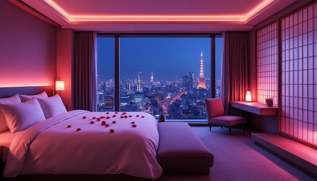 découvrez notre guide des meilleurs love hôtels à tokyo, parfaits pour les couples en quête d'intimité, confort et expériences uniques.