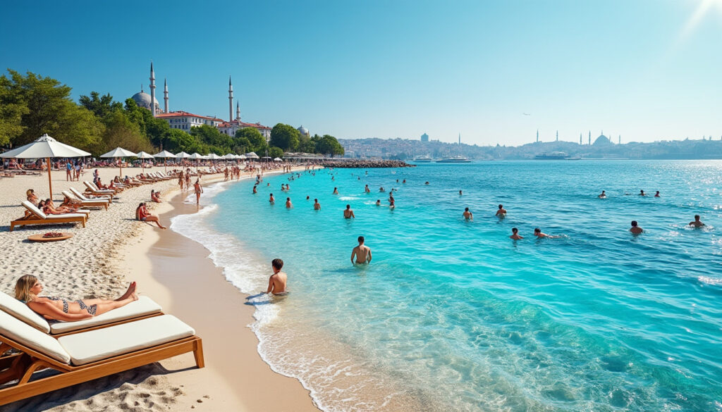 découvrez les meilleures plages d'istanbul pour vous baigner en 2025 avec notre guide complet des spots incontournables alliant détente, beauté naturelle et activités estivales.