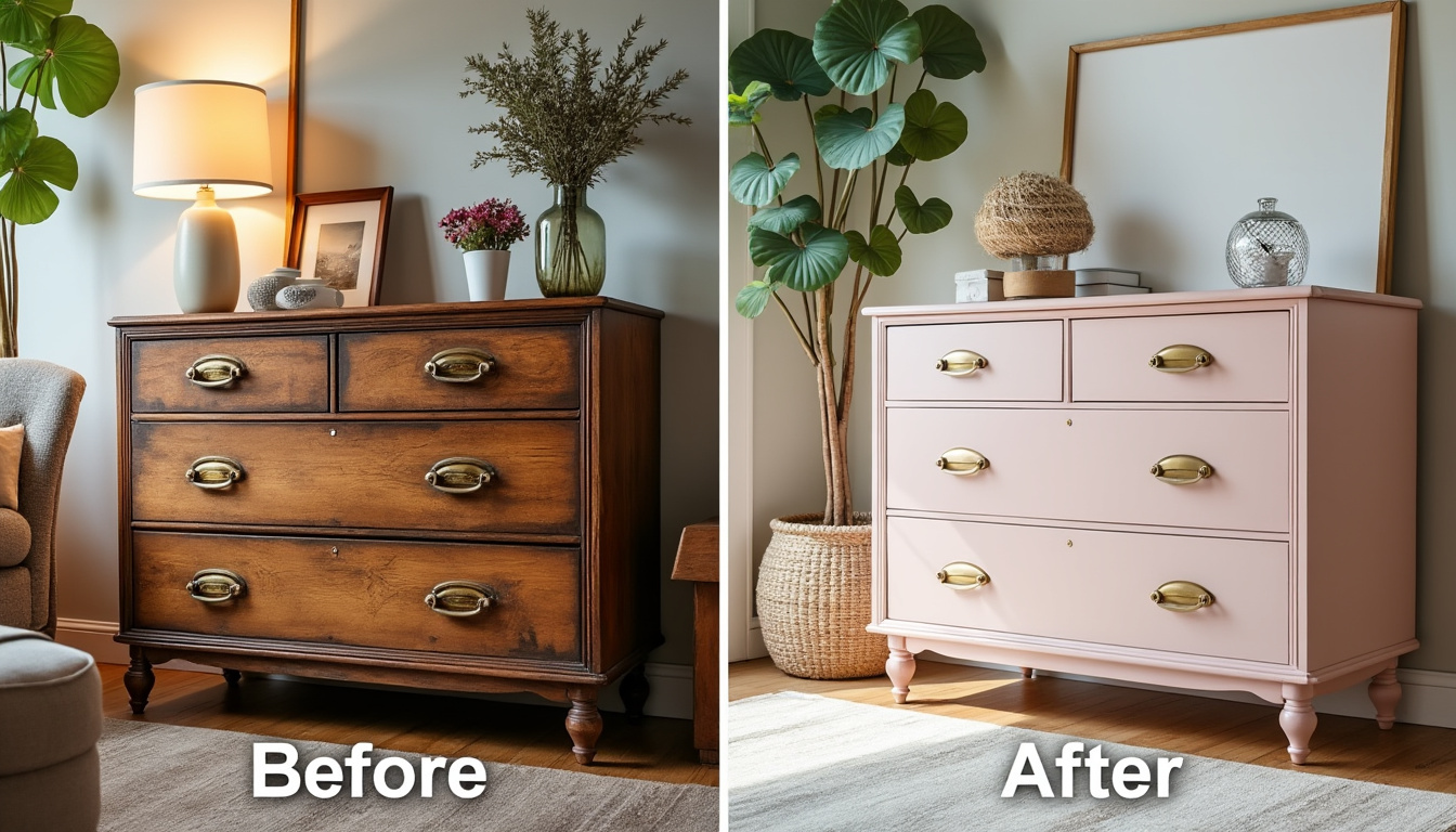 découvrez nos idées et astuces simples pour relooker vos meubles facilement. transformations avant-après inspirantes pour donner une nouvelle vie à votre intérieur.