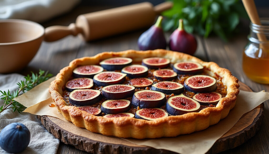 découvrez la recette traditionnelle facile de la tarte aux figues de ma grand-mère, un dessert savoureux et authentique à partager en famille.