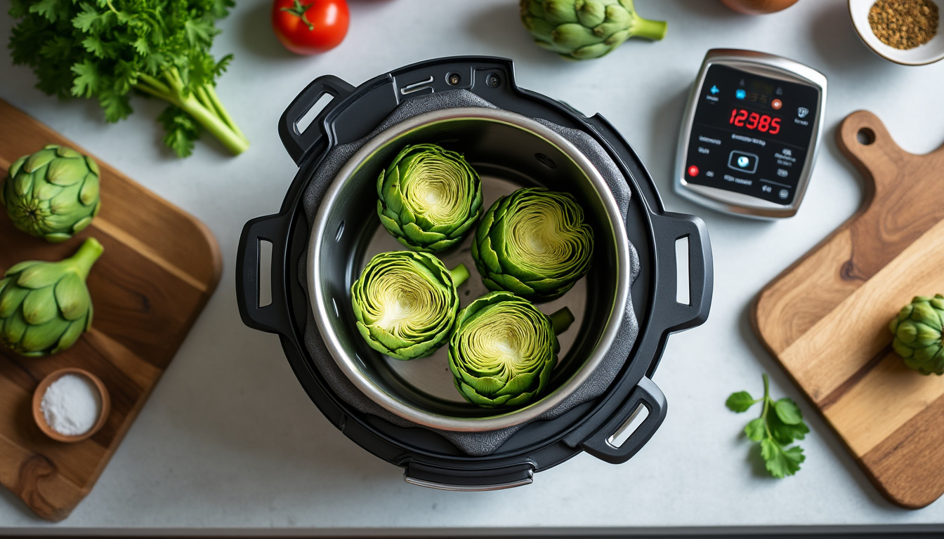 découvrez le guide rapide et précis pour cuire parfaitement vos artichauts à la cocotte minute seb, astuces et temps de cuisson optimaux pour un résultat savoureux.