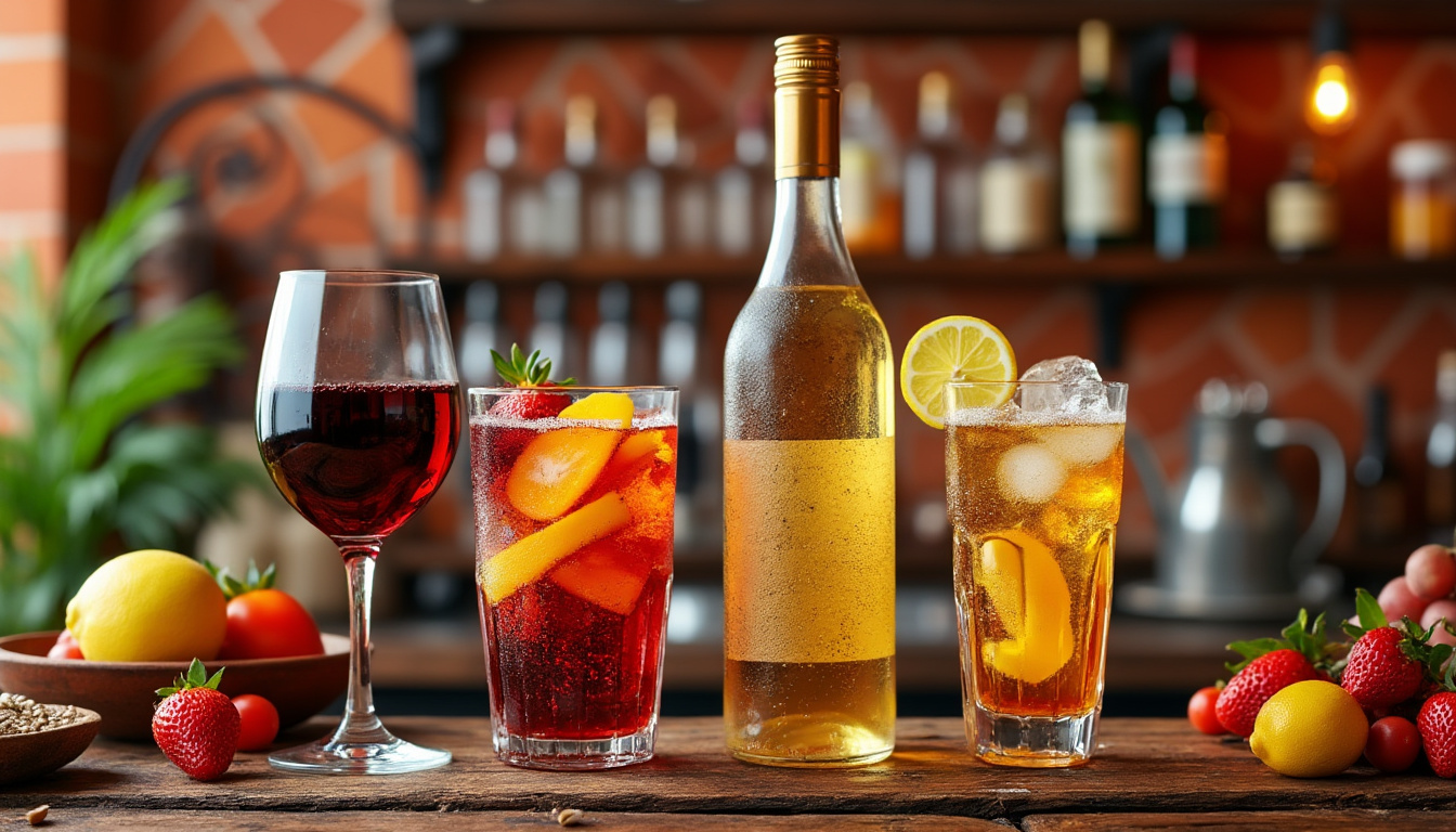 découvrez les boissons alcoolisées incontournables d'espagne, des saveurs authentiques à ne pas manquer pour les amateurs de spiritueux et de cocktails.