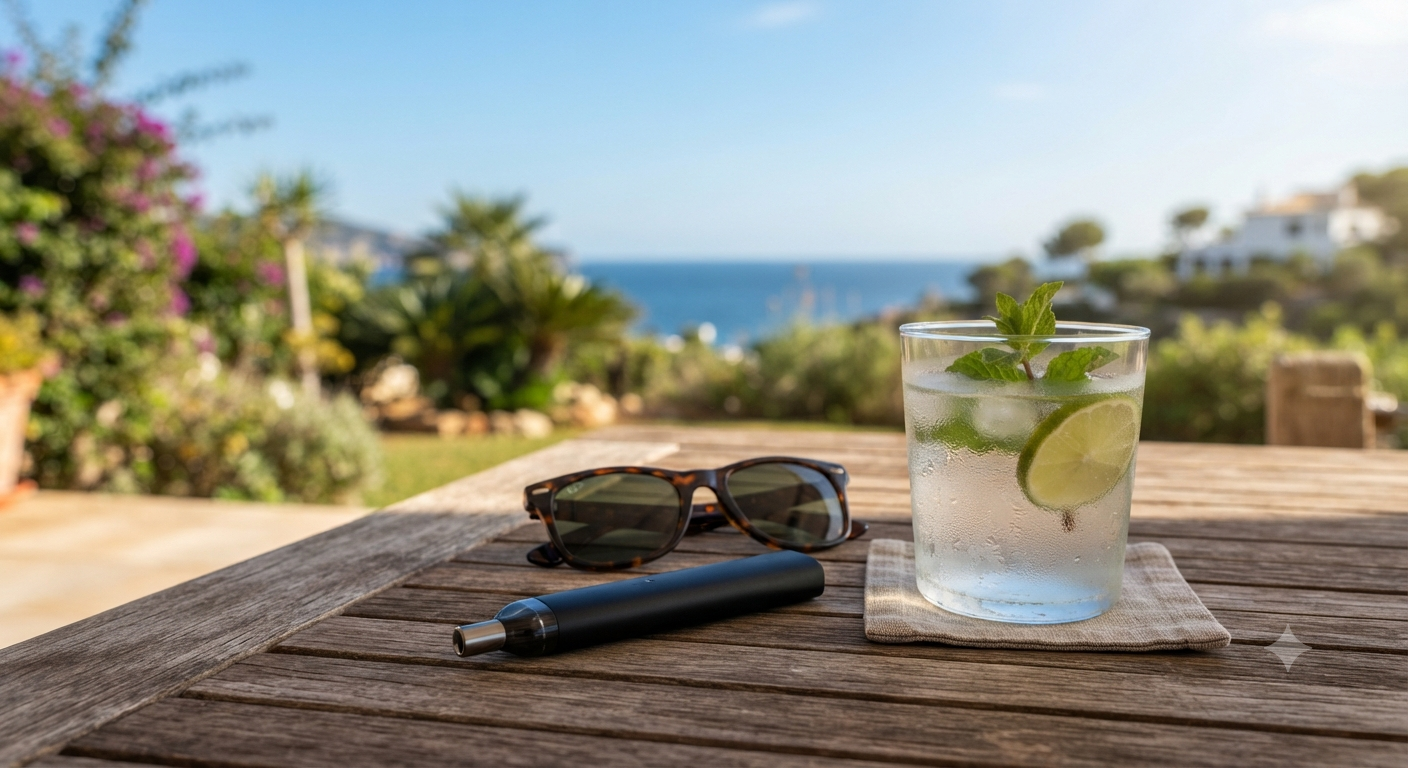 Bien vivre l'été avec sa cigarette électronique
