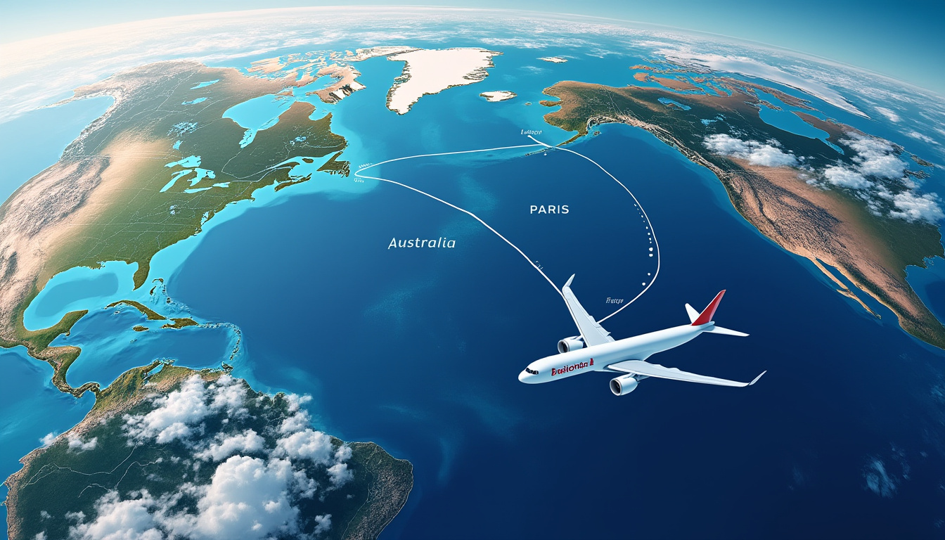 découvrez la distance entre la france et l'australie, ainsi que le kilométrage exact et le temps de vol estimé pour planifier votre voyage.