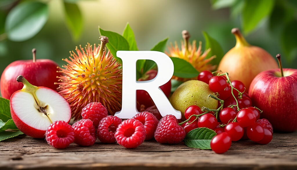 découvrez la liste complète des fruits commençant par la lettre r et leurs bienfaits pour la santé. apprenez à les reconnaître et profitez de leurs vertus nutritives.