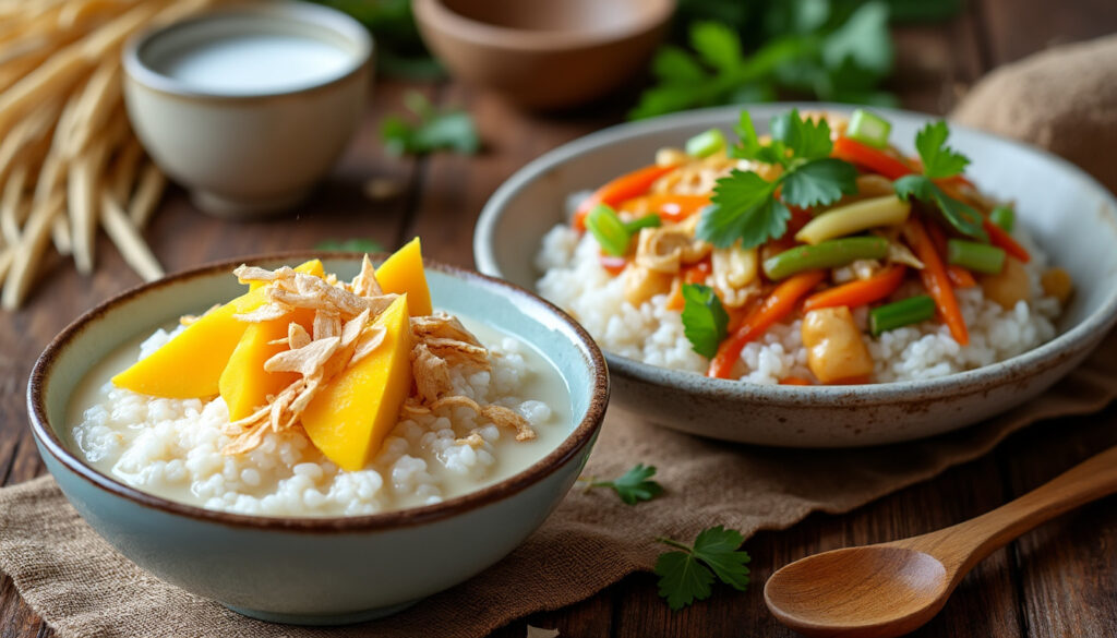 découvrez des recettes faciles et savoureuses à base de lait de coco et de riz, parfaites pour des plats sucrés ou salés qui raviront vos papilles.