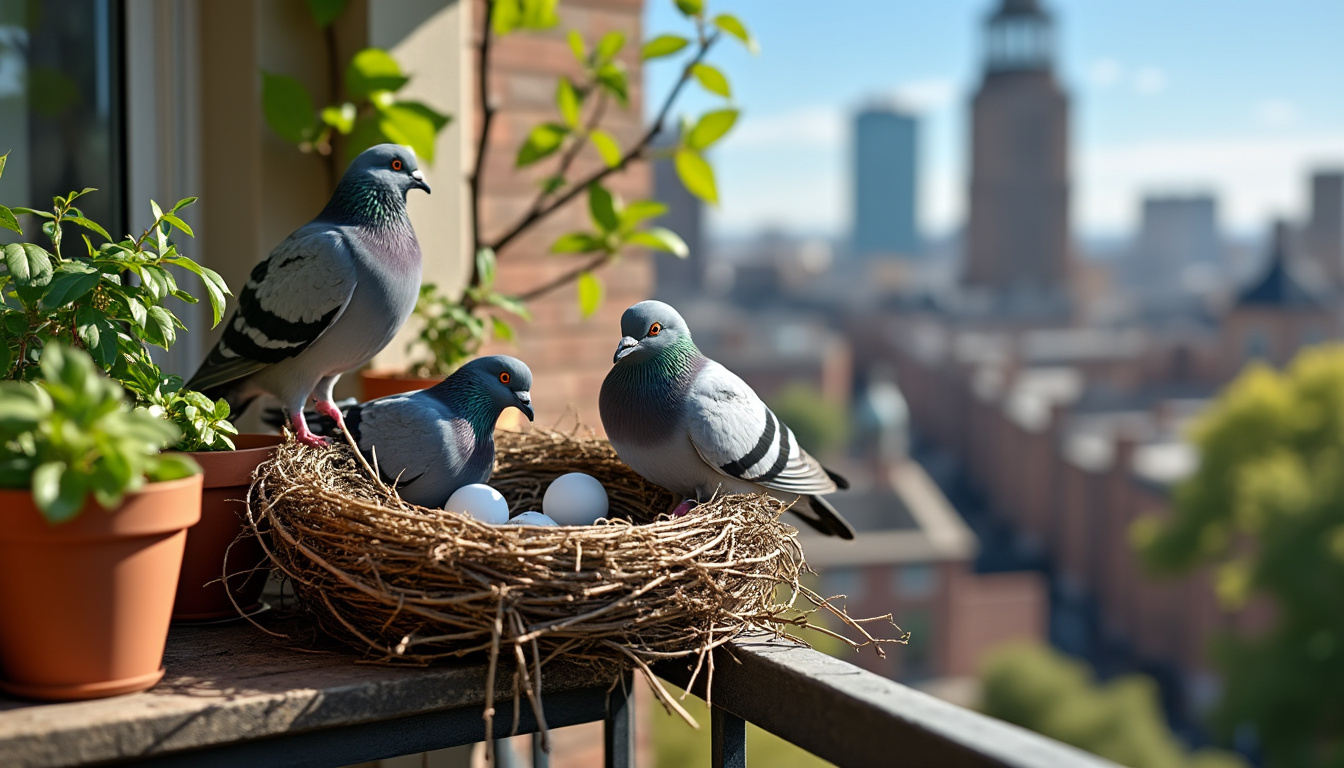 découvrez la signification et les symboles clés liés à la présence d'un nid de pigeon sur votre balcon, et ce que cela peut révéler dans votre vie quotidienne.