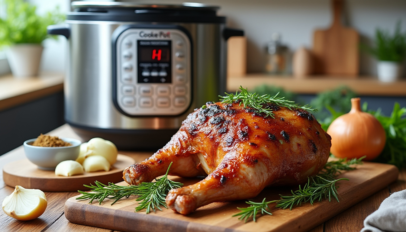découvrez une recette facile et rapide de rouelle de porc au cookeo pour un repas savoureux en un rien de temps.