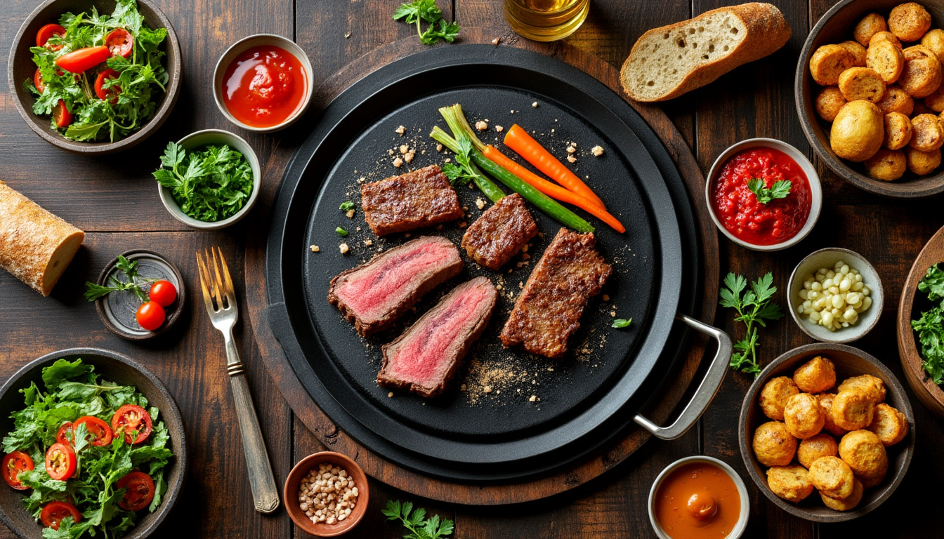 découvrez des idées simples et gourmandes pour accompagner une pierrade, avec des recettes faciles à réaliser qui raviront vos convives.