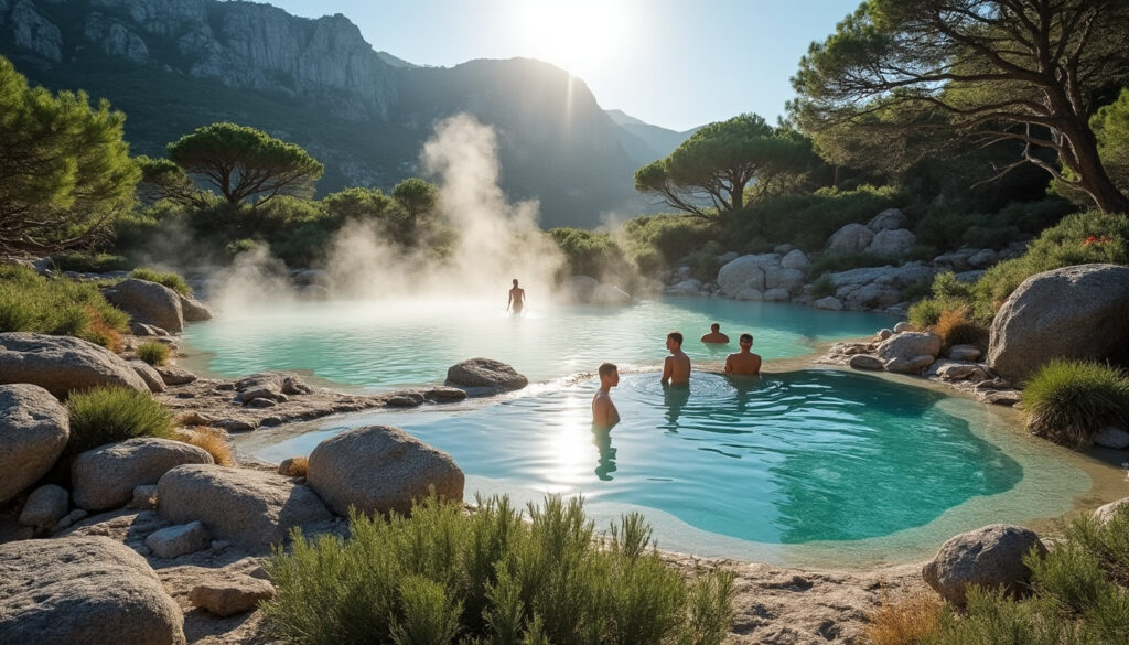 découvrez les sources chaudes gratuites en corse où vous baigner naturellement en 2025. profitez d'une expérience unique au cœur de paysages préservés et relaxez-vous dans ces lieux exceptionnels.