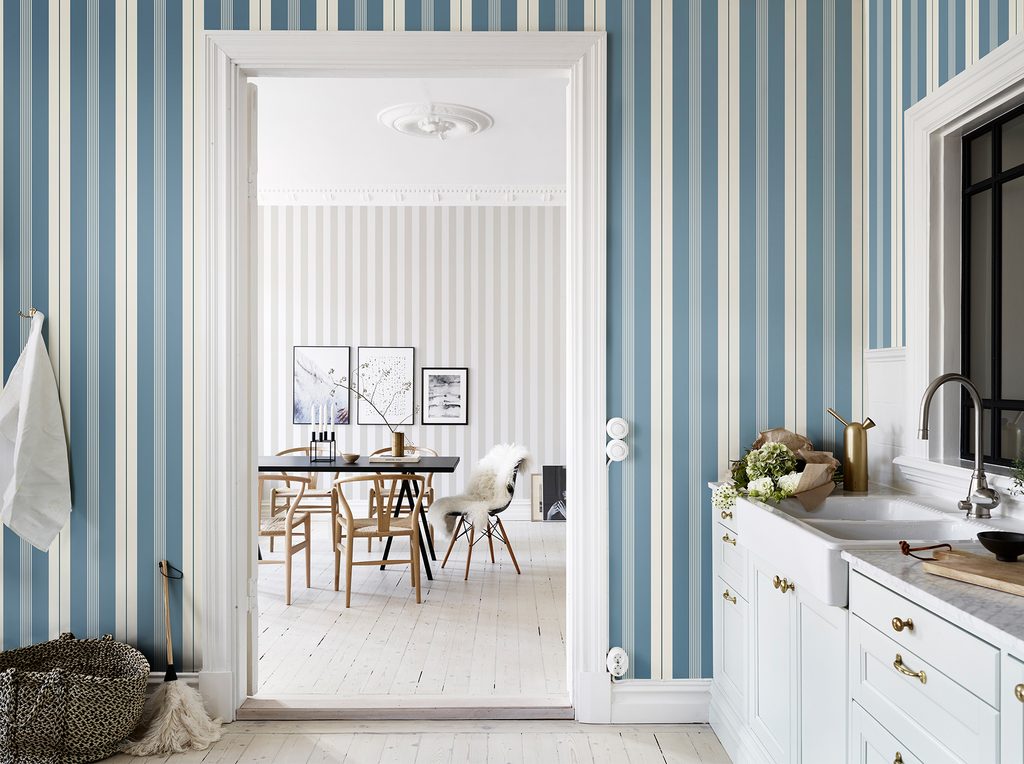 Le grand retour de la rayure en décoration