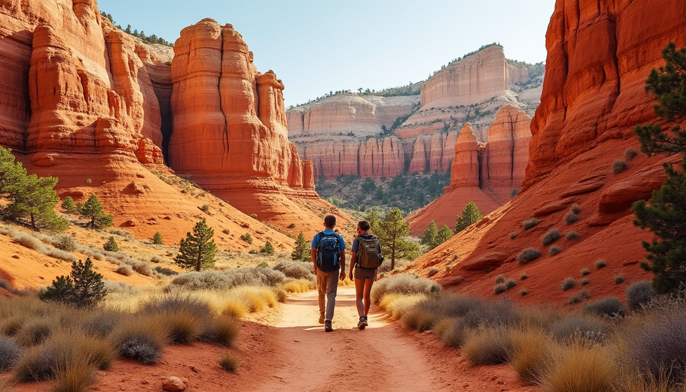 partez en randonnée au colorado lorrain et découvrez ses paysages surprenants, ses falaises ocre et ce site naturel unique au cœur de la lorraine.