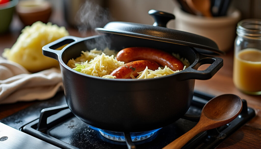 découvrez comment réchauffer la choucroute tout en préservant ses saveurs et sa texture grâce à des méthodes simples et efficaces.