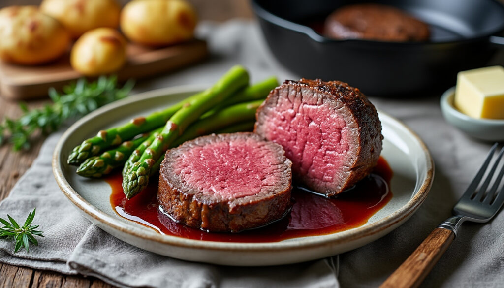 découvrez des recettes faciles de tournedos de bœuf et nos conseils de cuisson pour obtenir une viande tendre, savoureuse et parfaitement cuite.